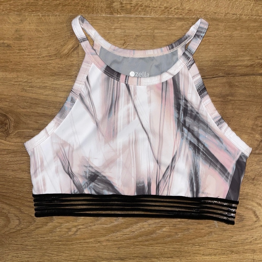 NWOT Zella sports bra girl’s size large 10/12